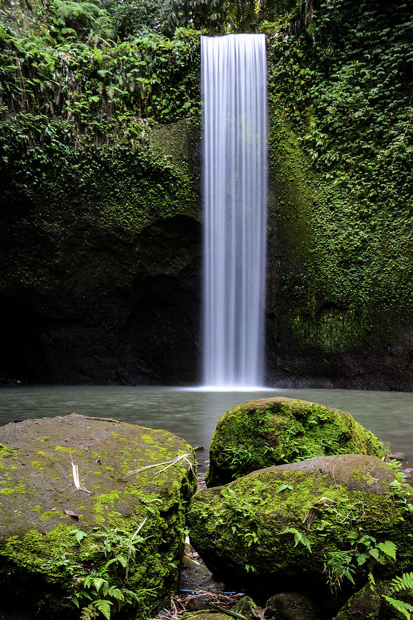 Lonely Tibumana - Tibumana Waterfall, Bali Photograph by Earth And Spirit