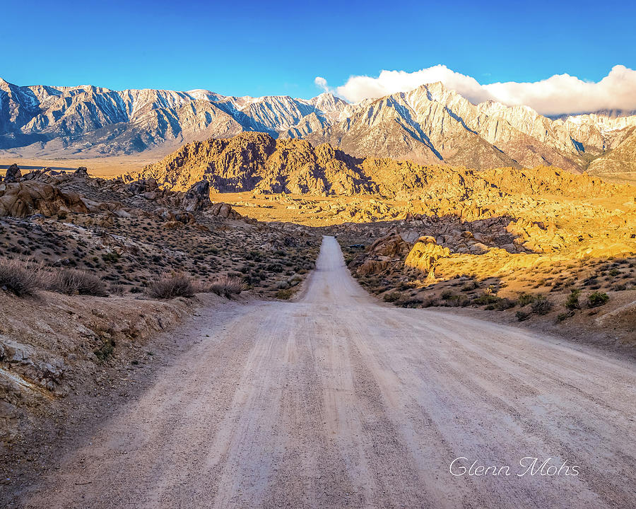 Lonesome Dirt Road Photograph by GLENN Mohs