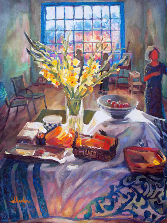 Lonesome Splendor Painting by Nancy Shuler