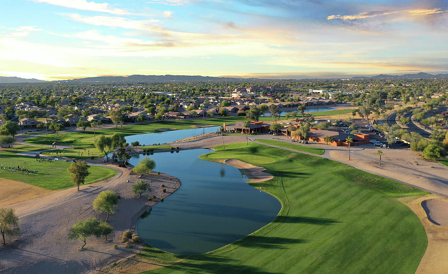 Lonetree Golf Club In Chandler Arizona Photograph By Ryan Barmore   Lonetree Golf Club In Chandler Arizona Ryan Barmore 