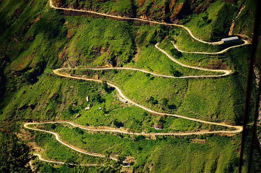 Long and winding road Photograph by Coyright Roy Prasad