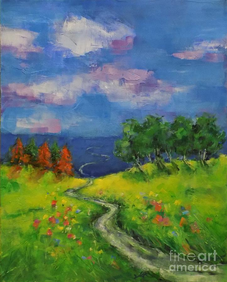 Long and Winding Road Painting by Dan Campbell