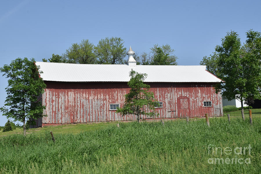 Long Barn Photograph by Kathy M Krause