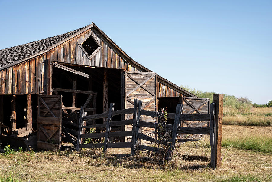 Long Barn  Photograph by Steven Clark