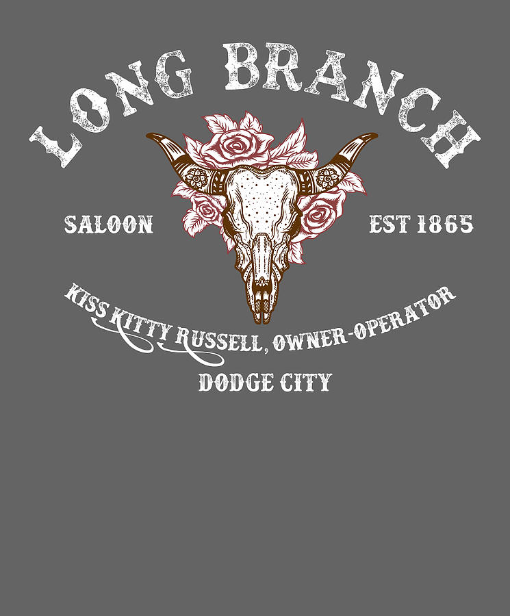 Long Branch Saloon Digital Art by Amy Simmons - Pixels