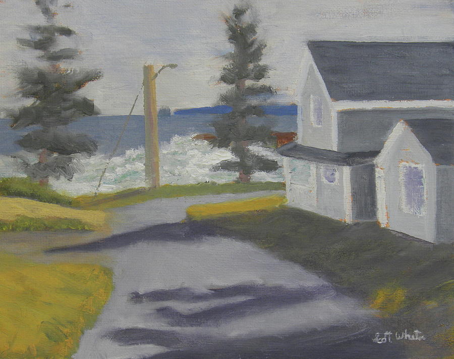 Long Cove Study Painting by Scott W White