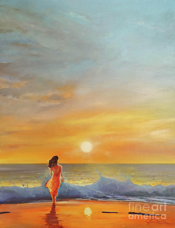 Long Hot Summer Painting by Michael Rock