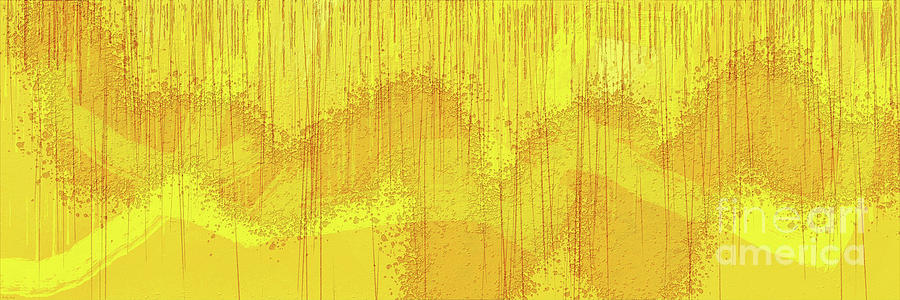 Long Improvisation in Yellows Digital Art by Bentley Davis