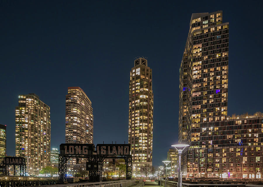 Long Island City Skyline Photograph by Cate Franklyn