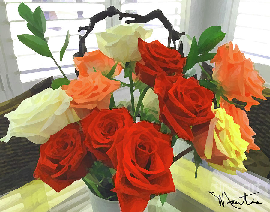 Long Lasting Bouquet  Digital Art by Art Mantia