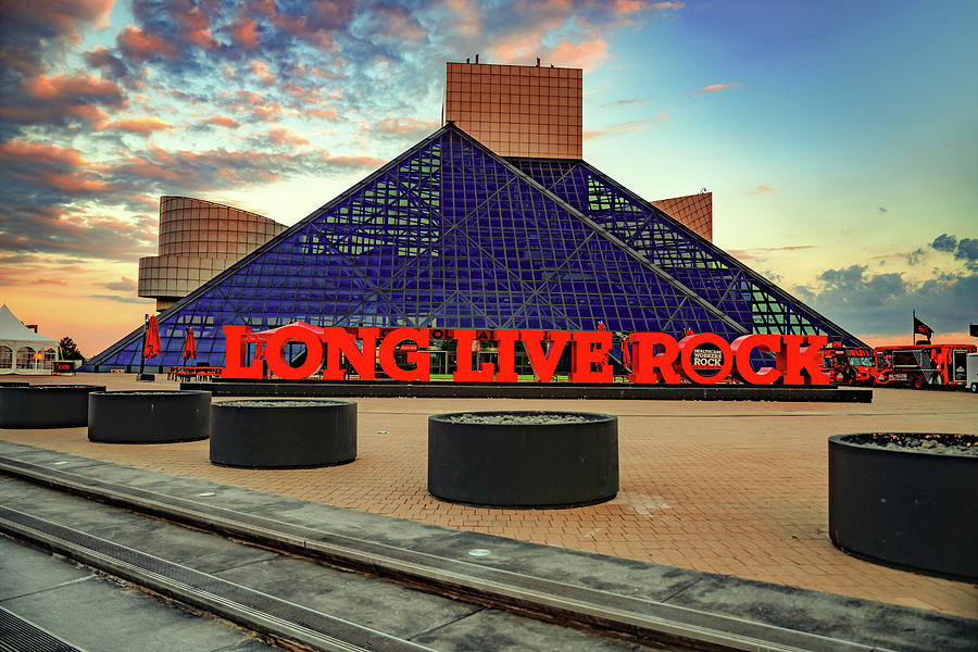 Rock And Roll Photograph - Long Live Rock - Cleveland Ohio by Gregory Ballos