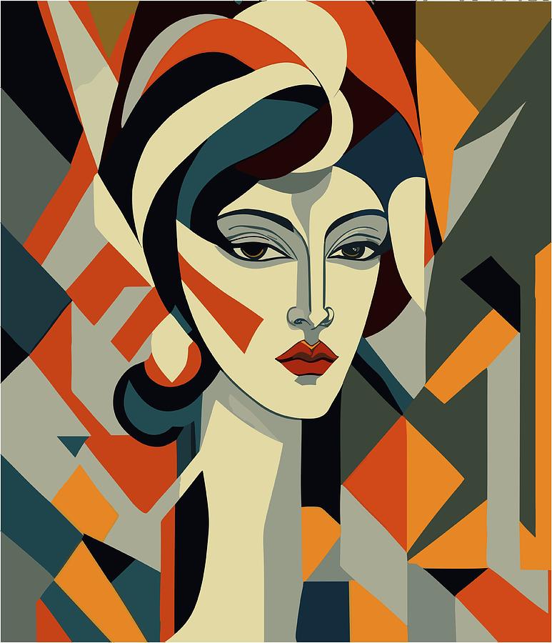 Long Neck Woman Digital Art by Judith Scholtz - Fine Art America