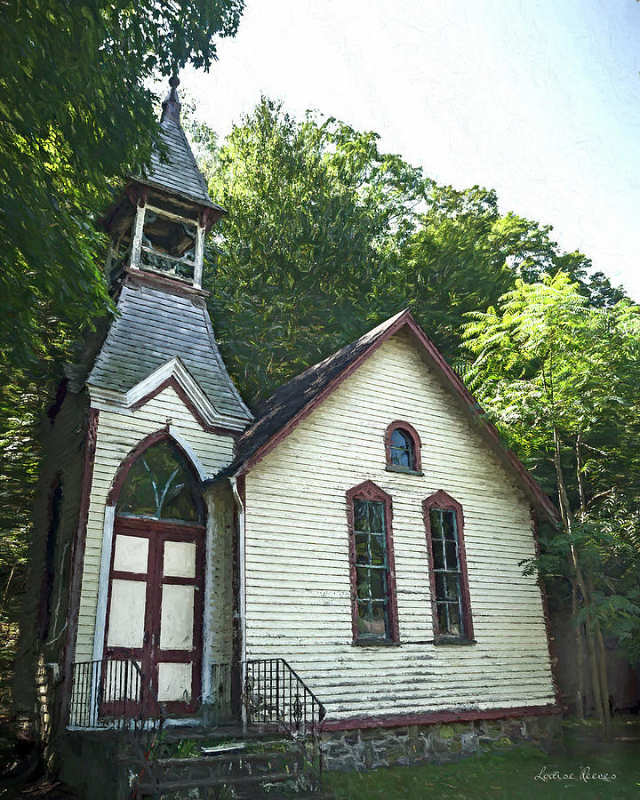 Long Pond Church Photograph by Louise Reeves