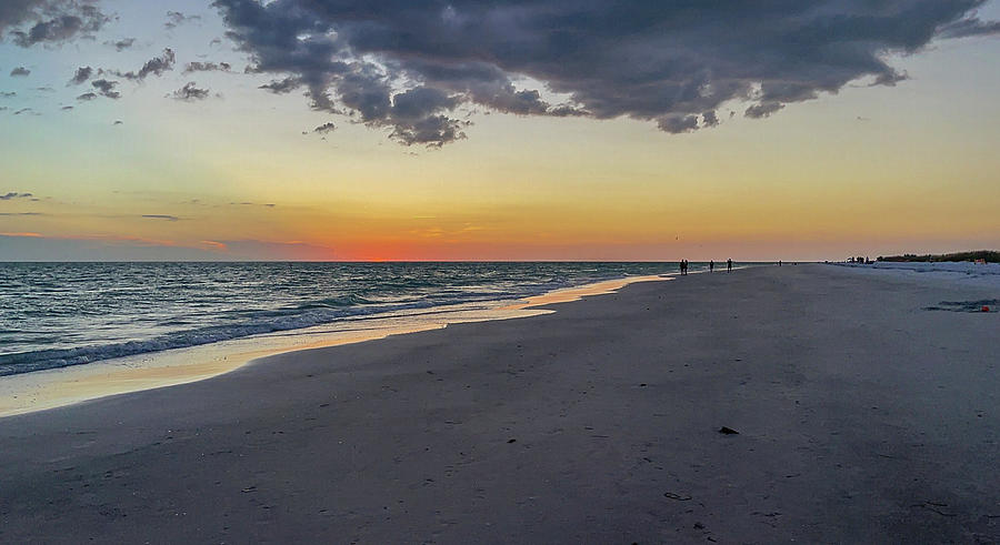 Long Walks on the Beach Photograph by Ryan Higginbotham - Fine Art America