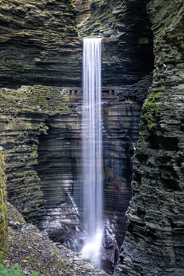 Long Waterfall Photograph by Craig A Walker