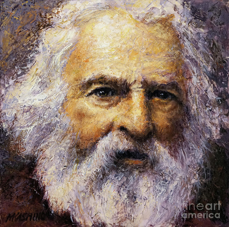 Henry Wadsworth Longfellow Painting by Mark Kashino
