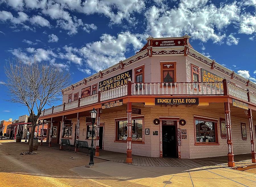 Longhorn Restaurant - Tombstone, AZ Photograph by Collin Westphal - Pixels