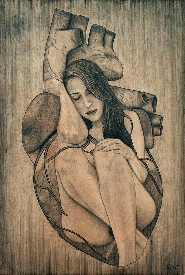 Longing for You Drawing by Lynet McDonald