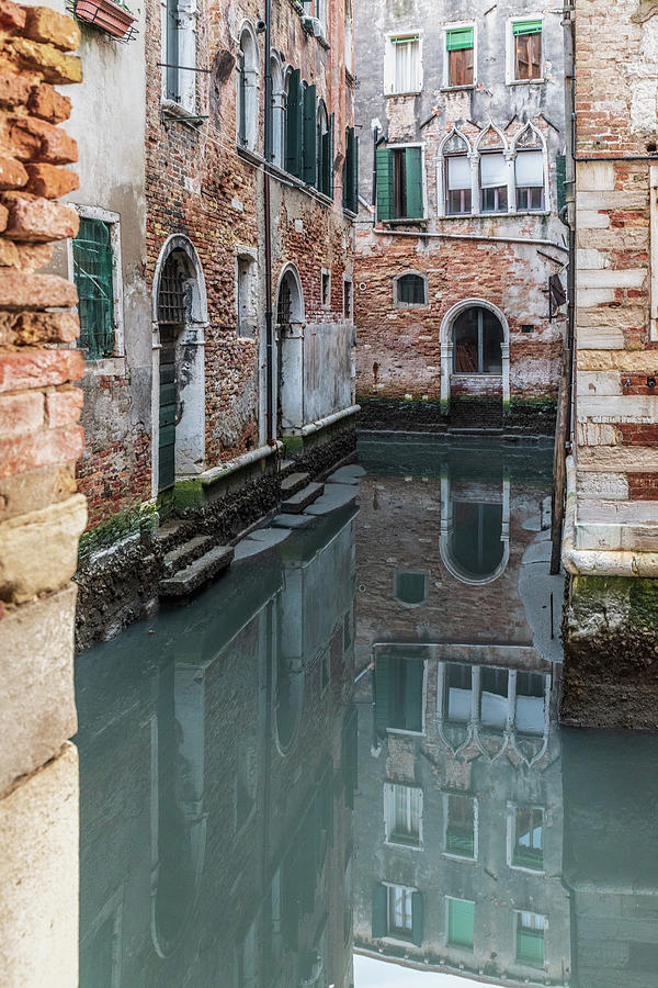 Look In The Canals Of Venice, Italy Photograph