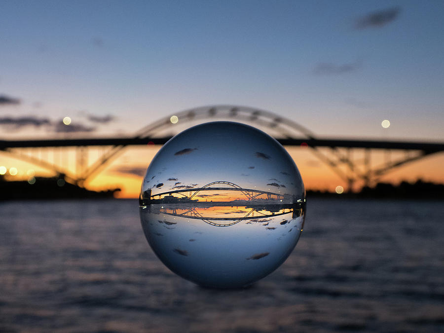 Look into Your Crystal Ball Photograph by Kristine Hinrichs