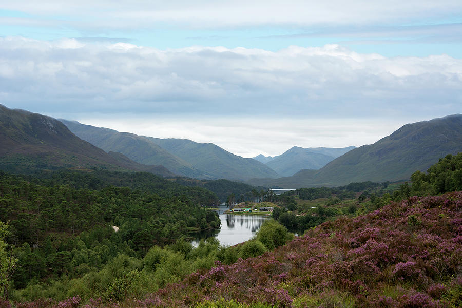 Mountain Photograph - Look West From Loch Affric by Alternative Perspectives