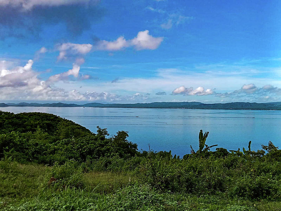 Looking Across Albay Bay from San Miguel Island Photograph by William E ...