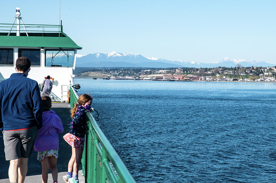Looking Back at Port Townsend Photograph by Tom Cochran