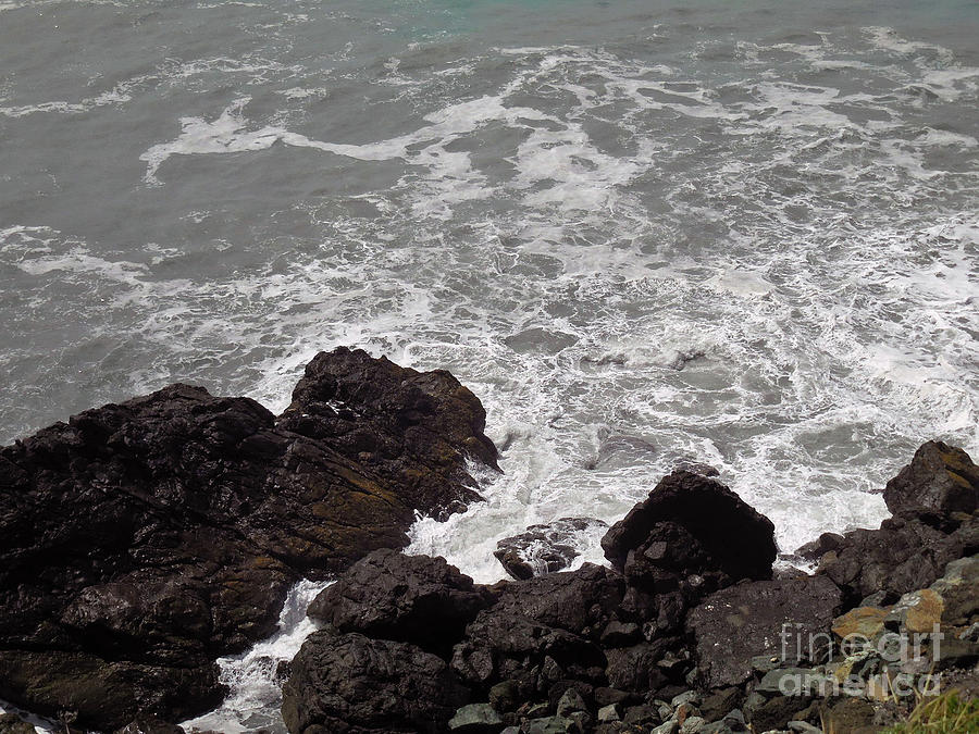 Looking Down at the Waves Photograph by Linda Fisler - Fine Art America