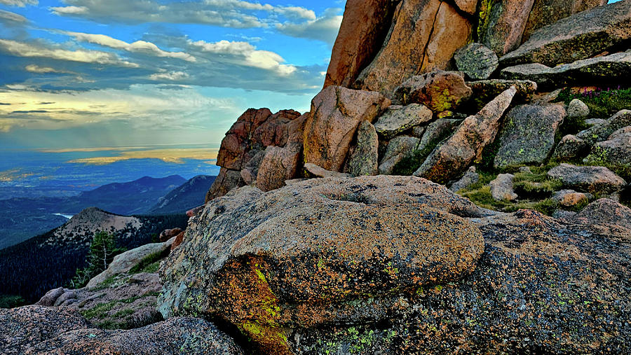 Looking Down on the Springs Photograph by Ray Mathis Looking Down on the Springs Photograph by Ray Mathis