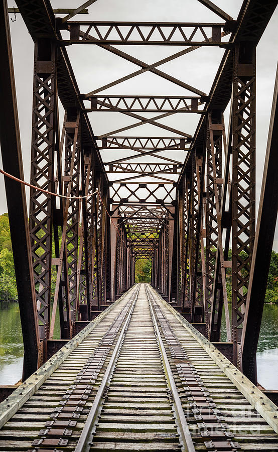 Looking Down the Train Trestle Photograph by Alana Ranney - Fine Art ...