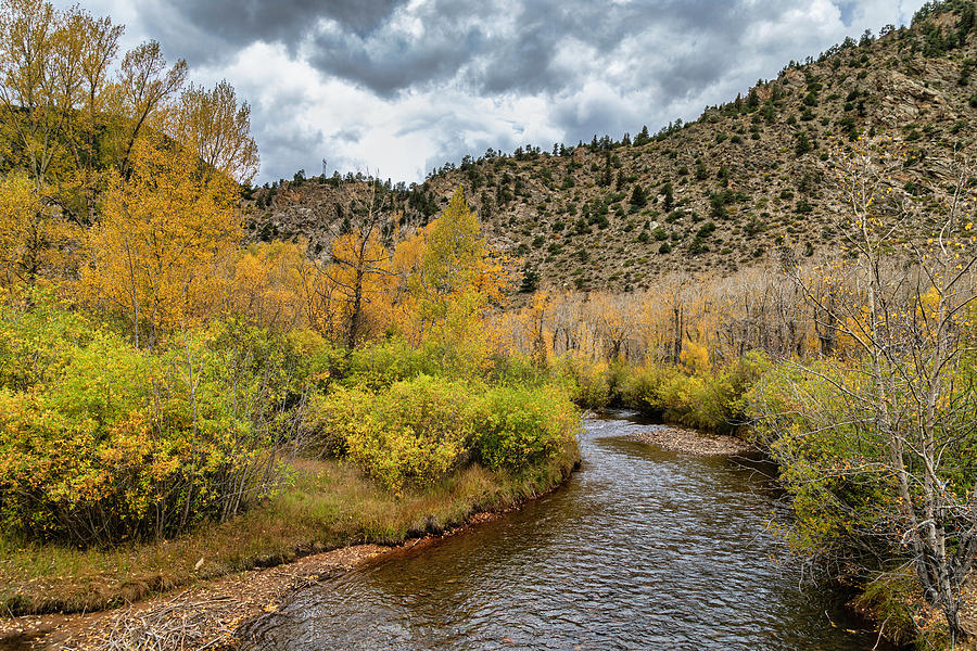 Looking Downstream Photograph by Lorraine Baum - Fine Art America