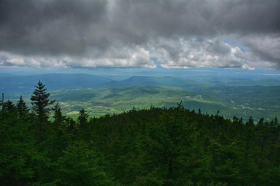 Looking East from Between Mount Ellen and Mount Abraham Photograph by Raymond Salani III