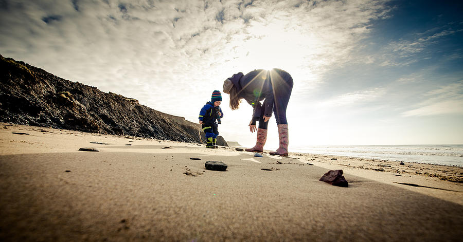 Looking for the Isle of Wight Dinosaurs! Photograph by s0ulsurfing - Jason Swain