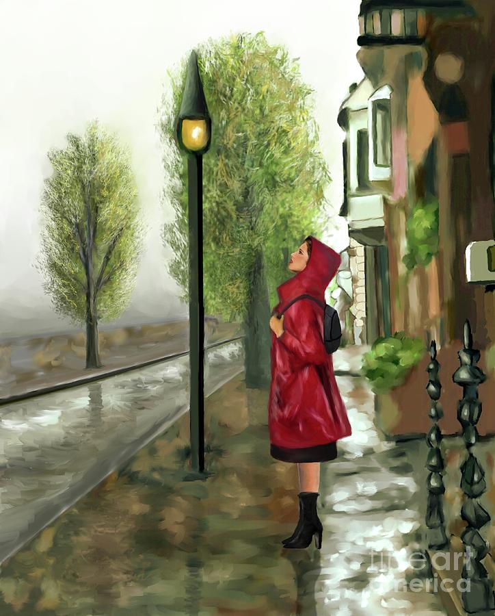 Looking For The Rain Painting by Ana Borras