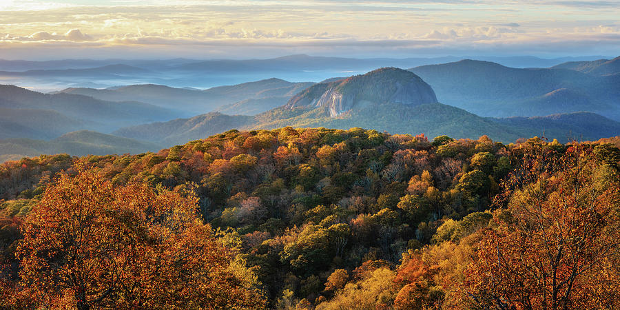 Looking Glass Mountain Sunrise - Panorama Photograph by Alex Mironyuk ...