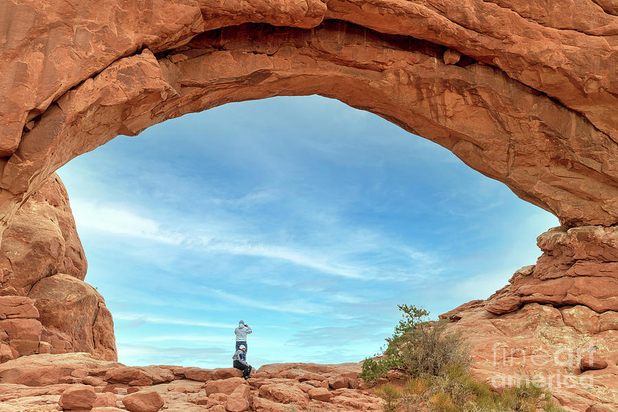 Looking Out - Arches National Park Photograph