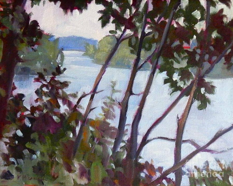 Looking Past Late Summer Painting by K M Pawelec