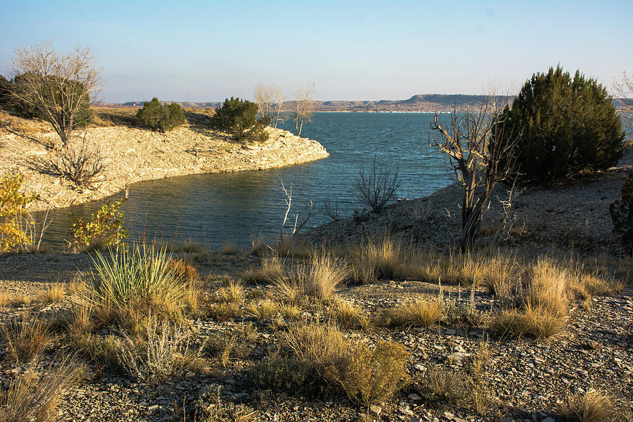 Looking South Across Pueblo Reservoir Photograph by John Bartelt | Fine ...