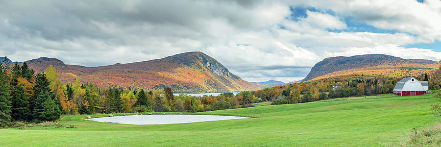 Looking Toward Lake Willoughgby - Westmore, Vermont 2014 Photograph by John Rowe