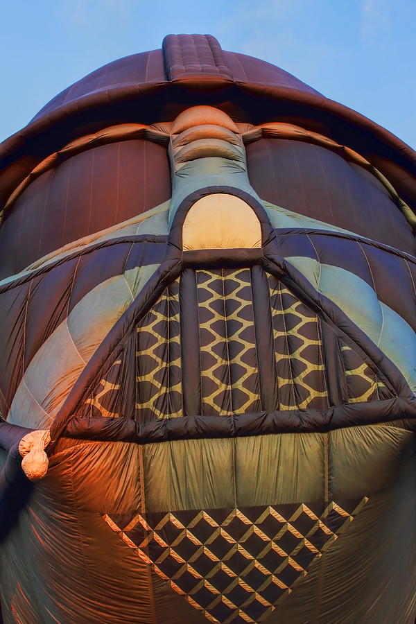 Looking Up At The Darth Vader Hot Air Balloon Photograph by Dale Kauzlaric