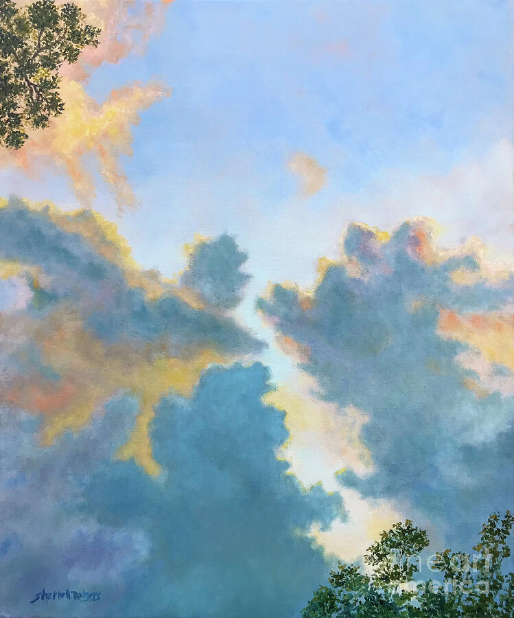 Looking Up Painting by Sherrell Rodgers