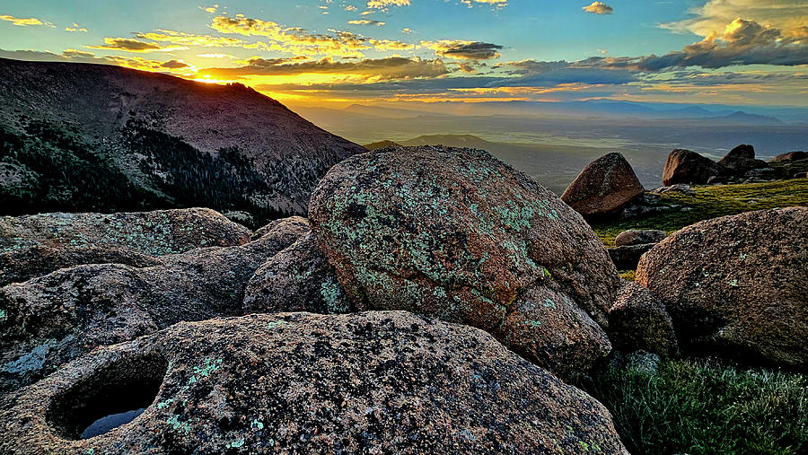 Looking West from Double Cut Photograph by Ray Mathis Looking West from Double Cut Photograph by Ray Mathis