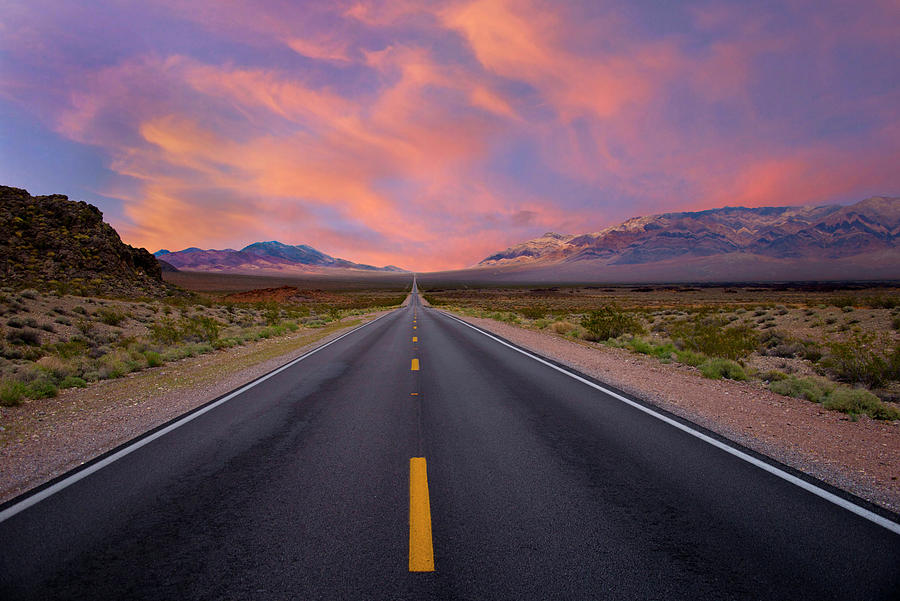 Looking West, Mojave Desert, California Photograph