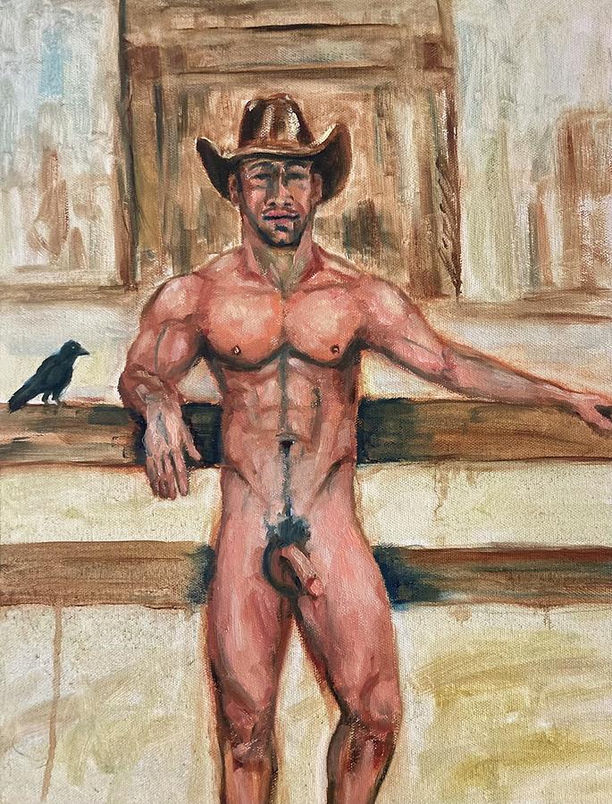Loose Cowboy  Painting by Daniel W Green