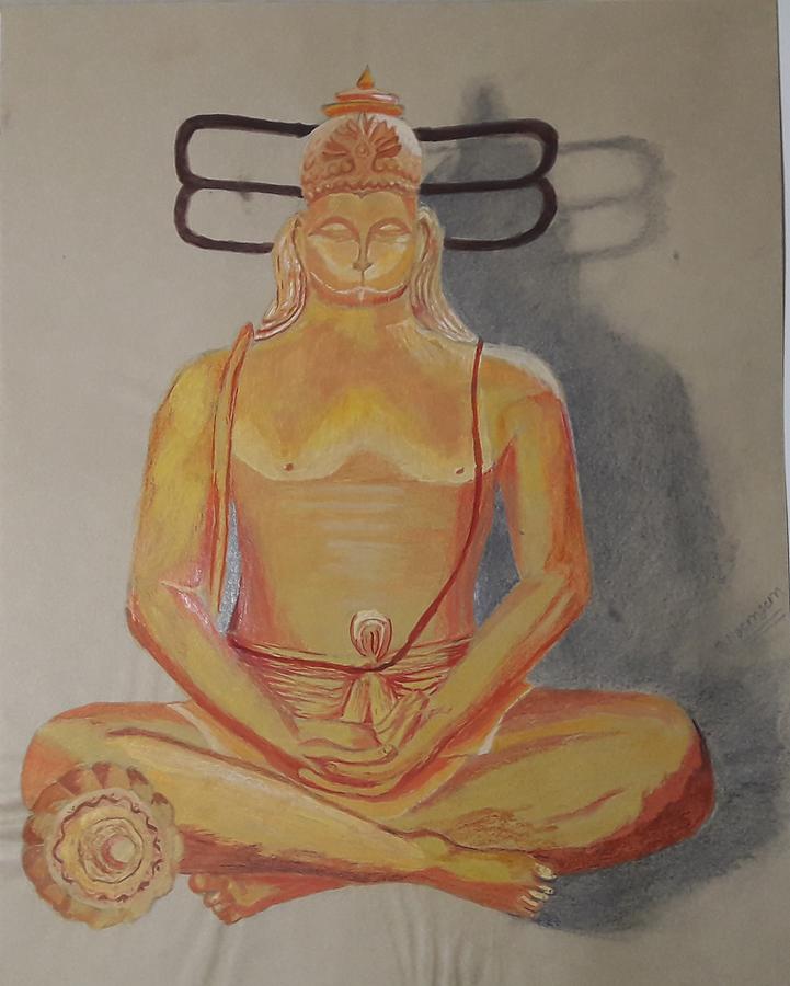 Hanuman Drawing Art - Hanuman Png Clip Art PNG Image With Transparent  Background | TOPpng