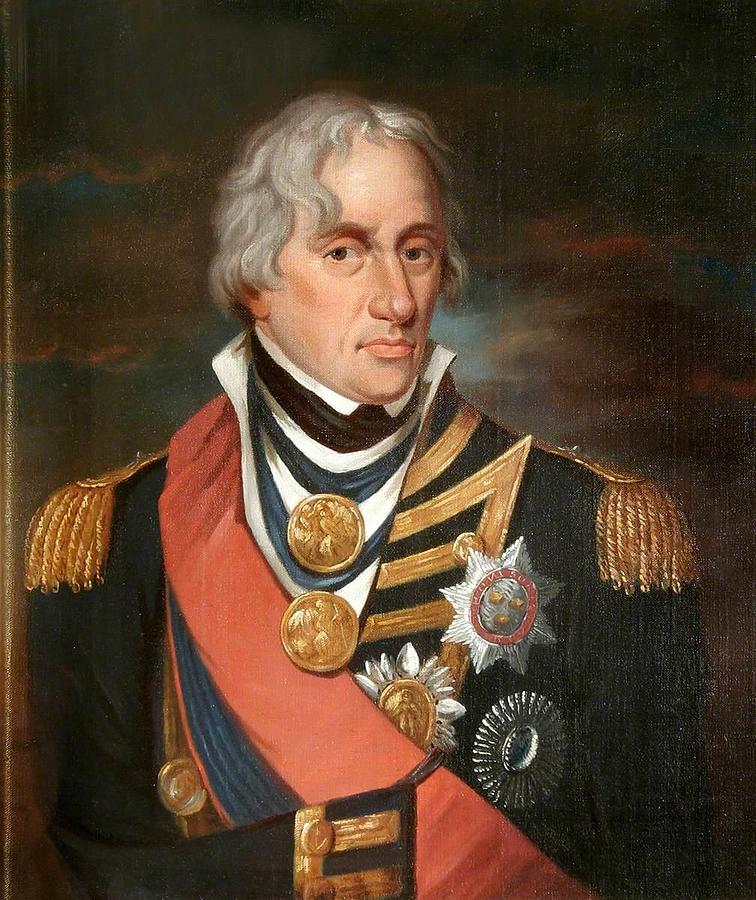 Lord Horatio Nelson Painting by Matthew Henry Keymer | Fine Art America