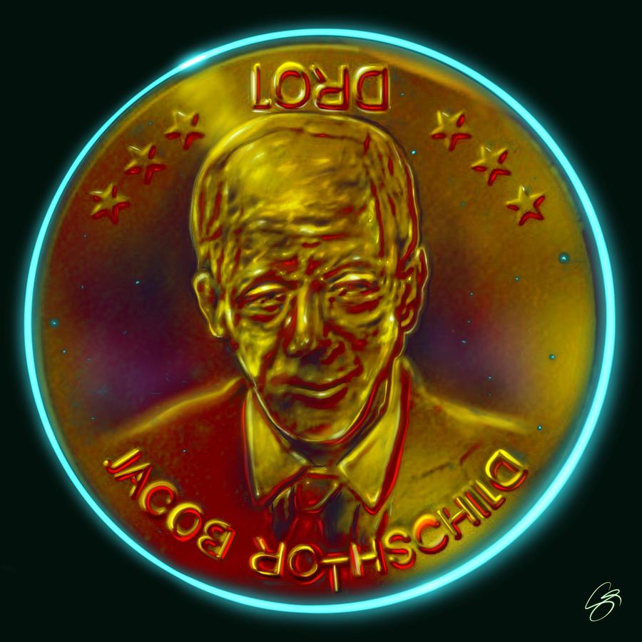 Lord Jacob Rothschild V.2 Digital Art by Wunderle