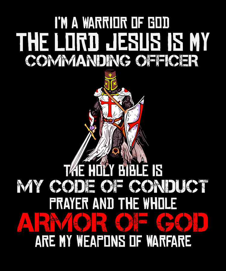 Lord Jesus Is My Officer Faith Christian Prayer Digital Art by Florian ...