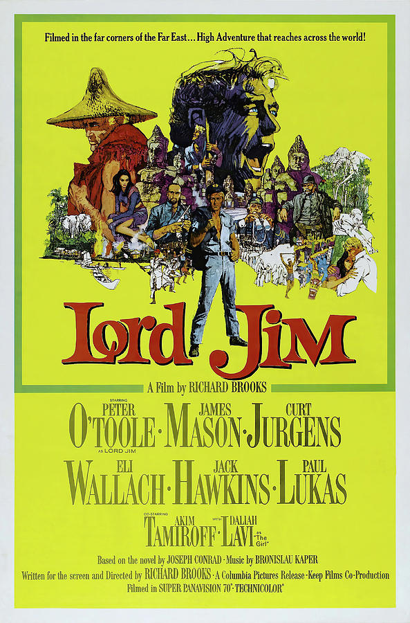LORD JIM -1965-, directed by RICHARD BROOKS. Photograph by Album