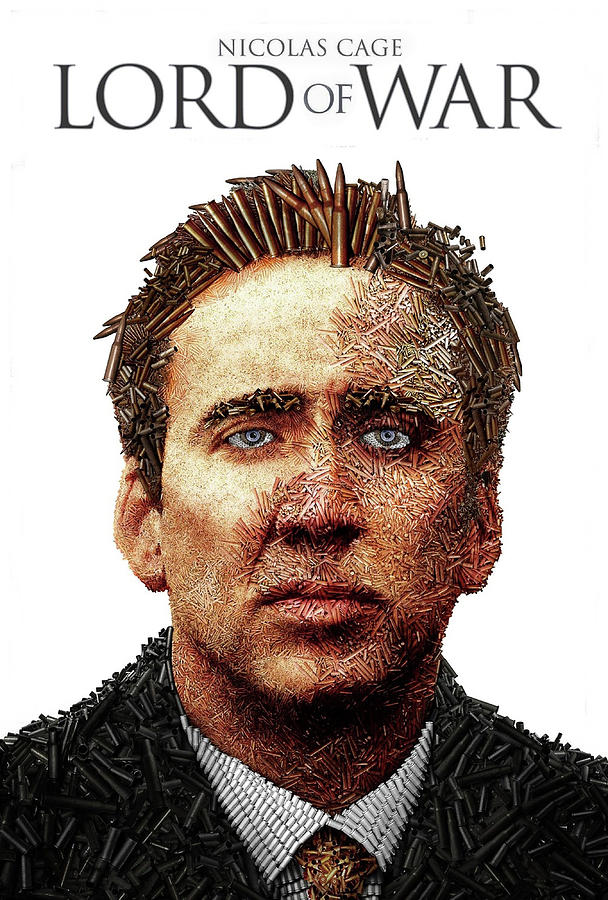 Nicolas Cage Mixed Media - Lord Of War Nicolas Cage Movie Poster by Movie Poster Prints